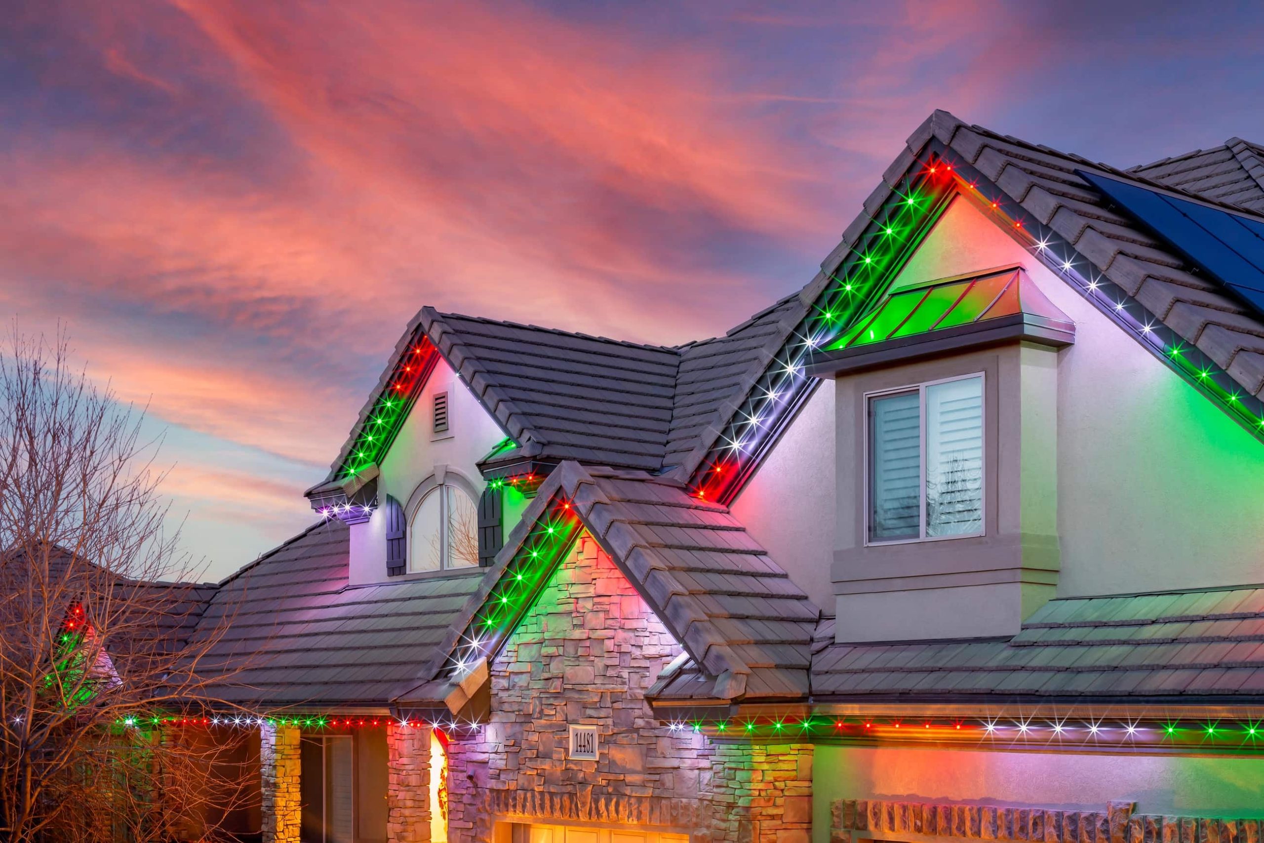 What types of properties can benefit from holiday lighting services?